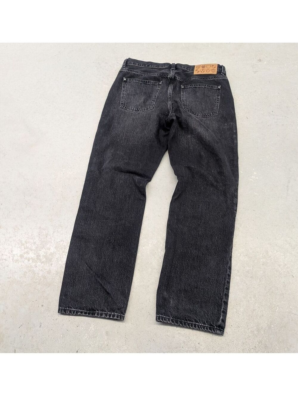 JW Anderson x Uniqlo Standard Black Denim Jeans